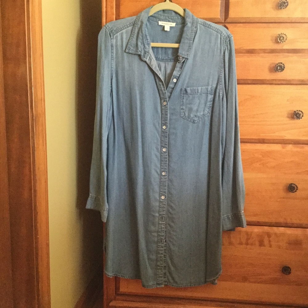 Beachlunchlounge denim look tunic